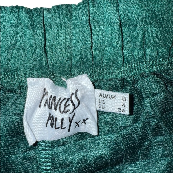Princess Polly Aarabella Jogger Sweatpants – Deep Green - Picture 3 of 9